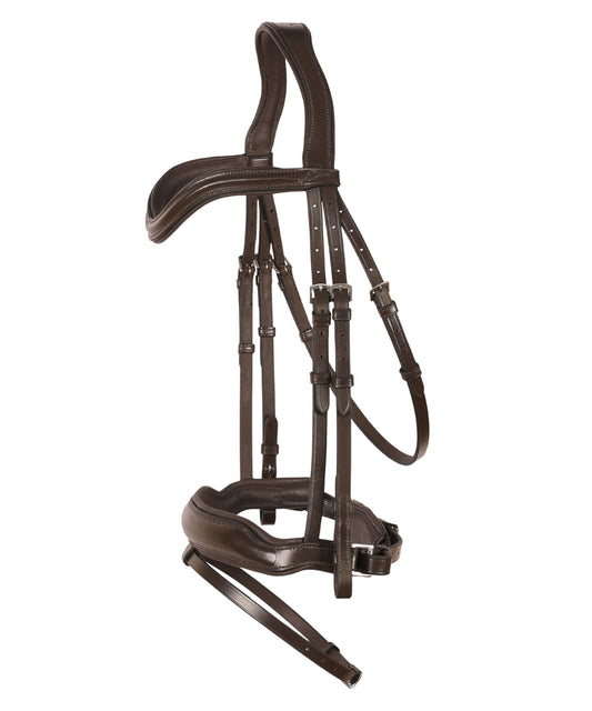 ExionPro 'Leo' Dressage Bridle with Reins