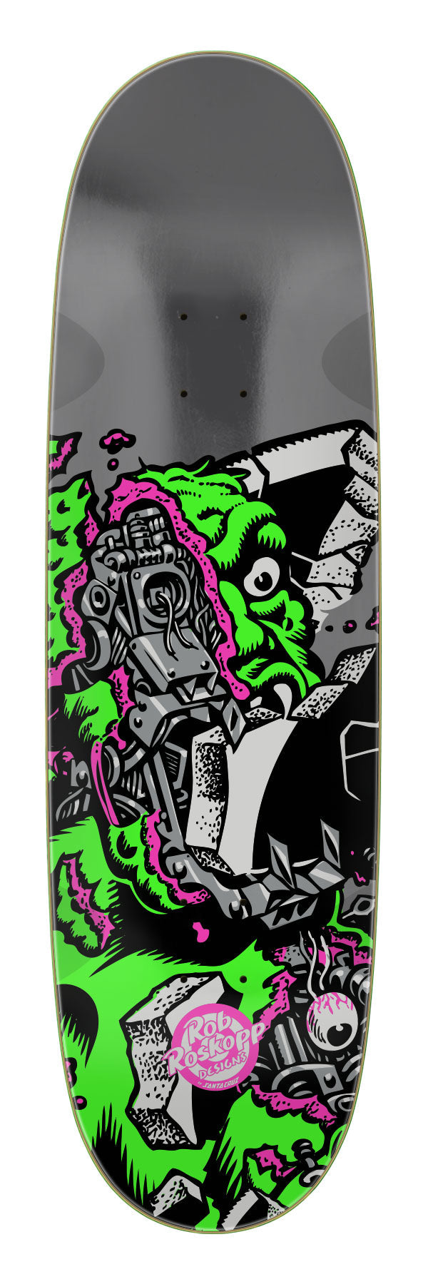 Santa Cruz Roskopp Macro VX 9" Egg Skateboard Deck