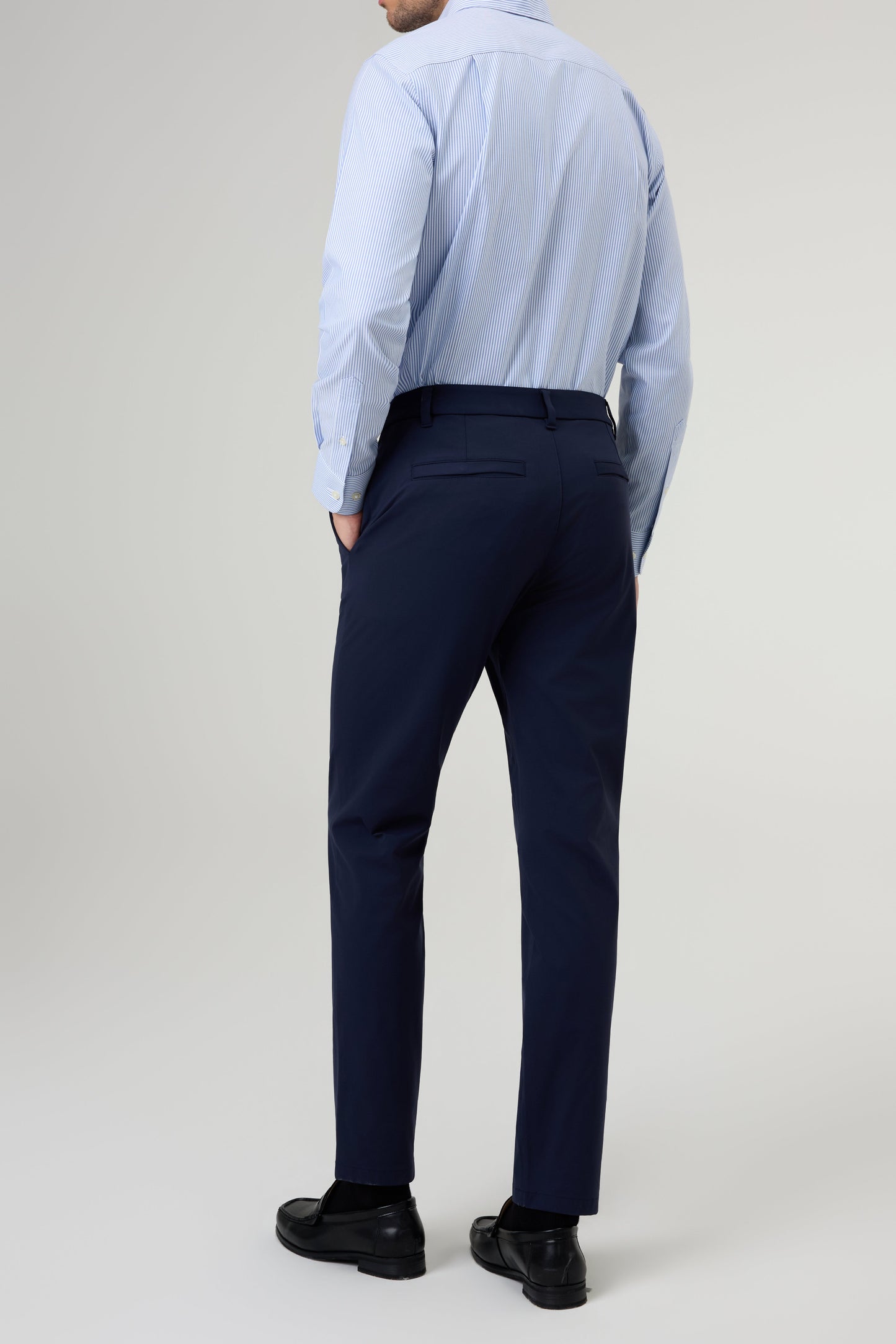 Luxury Performance Navy Pants