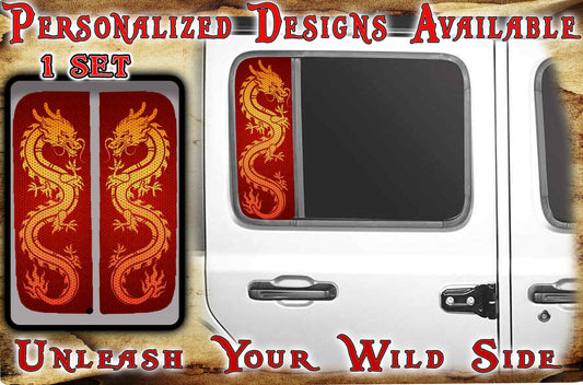 Side door window Dragon 179