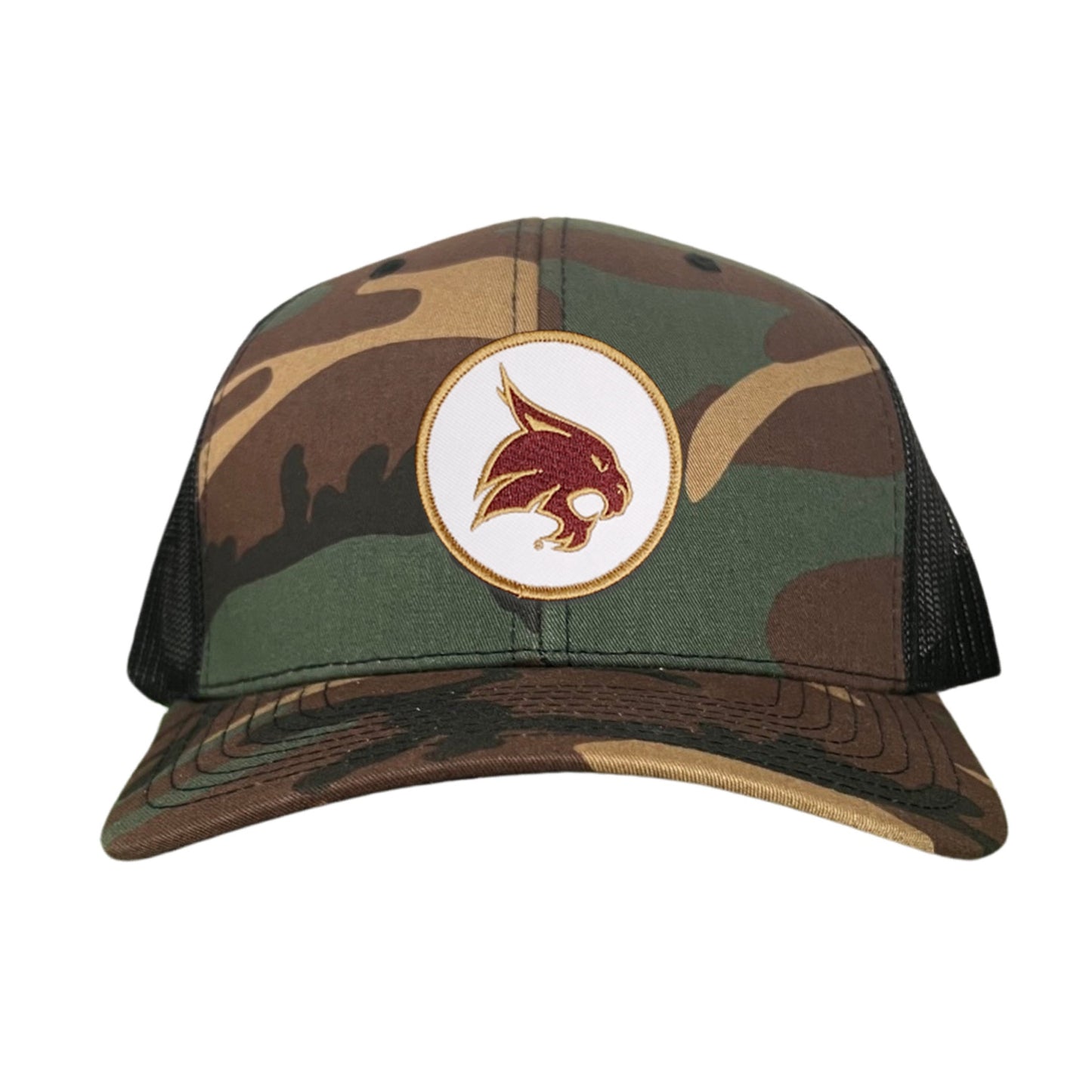 Texas State Supercat Circle Patch Hats / 116 / TXST030 / MM
