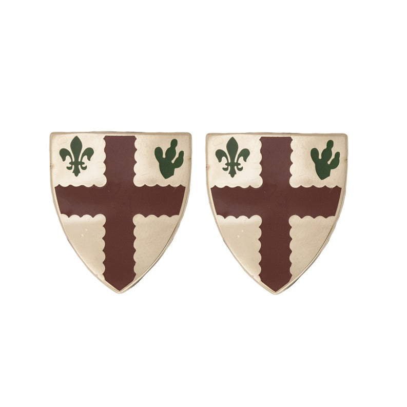 118th Medical Battalion Unit Crest DUI - 1 Pair