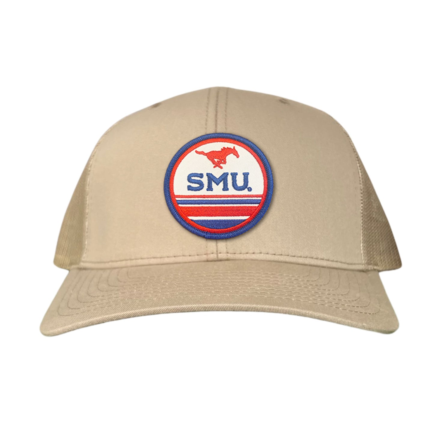 SMU Pony SMU Circle Patch Hats  / 119 / SMU009 / MM