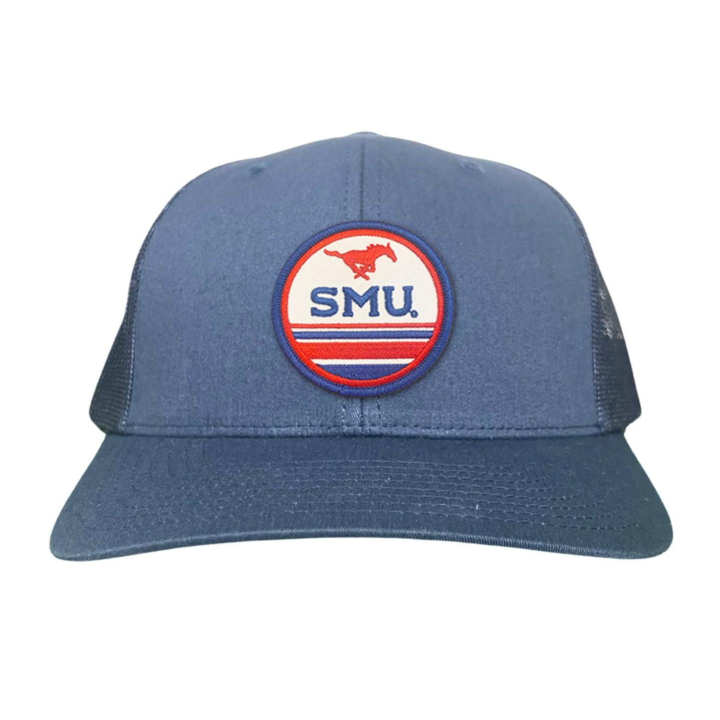 SMU Pony SMU Circle Patch Hats  / 119 / SMU009 / MM