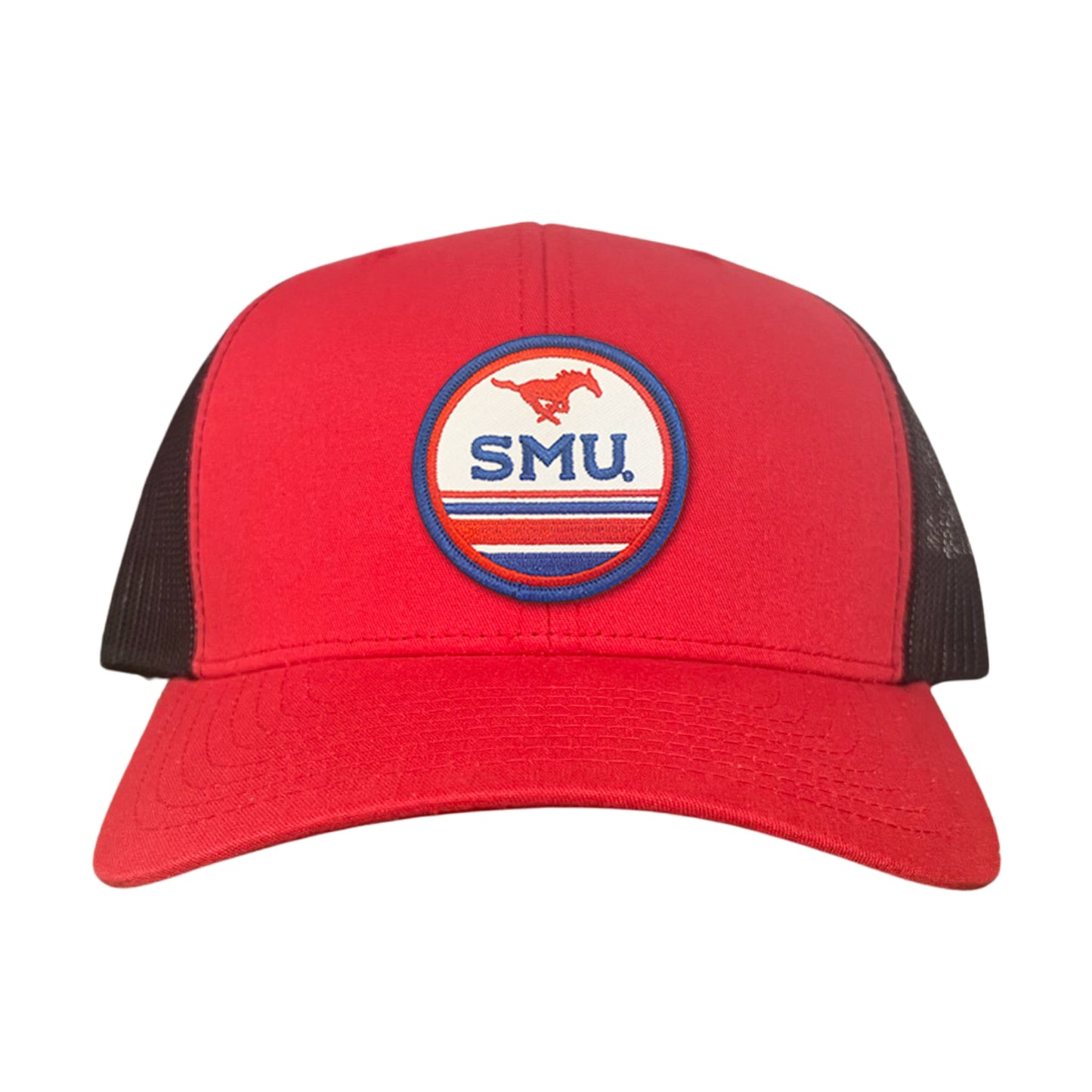 SMU Pony SMU Circle Patch Hats  / 119 / SMU009 / MM