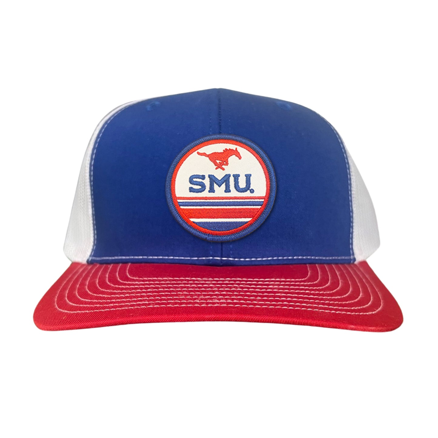 SMU Pony SMU Circle Patch Hats  / 119 / SMU009 / MM