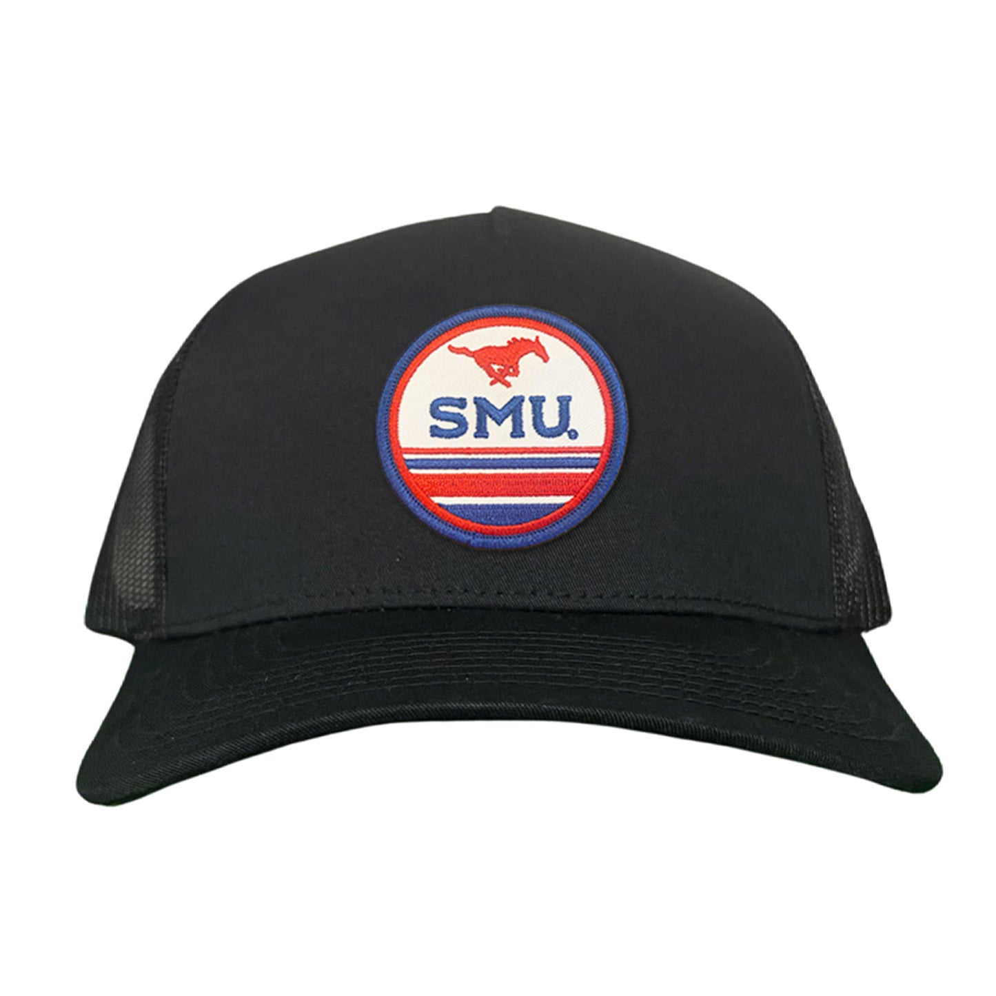 SMU Pony SMU Circle Patch Hats  / 119 / SMU009 / MM
