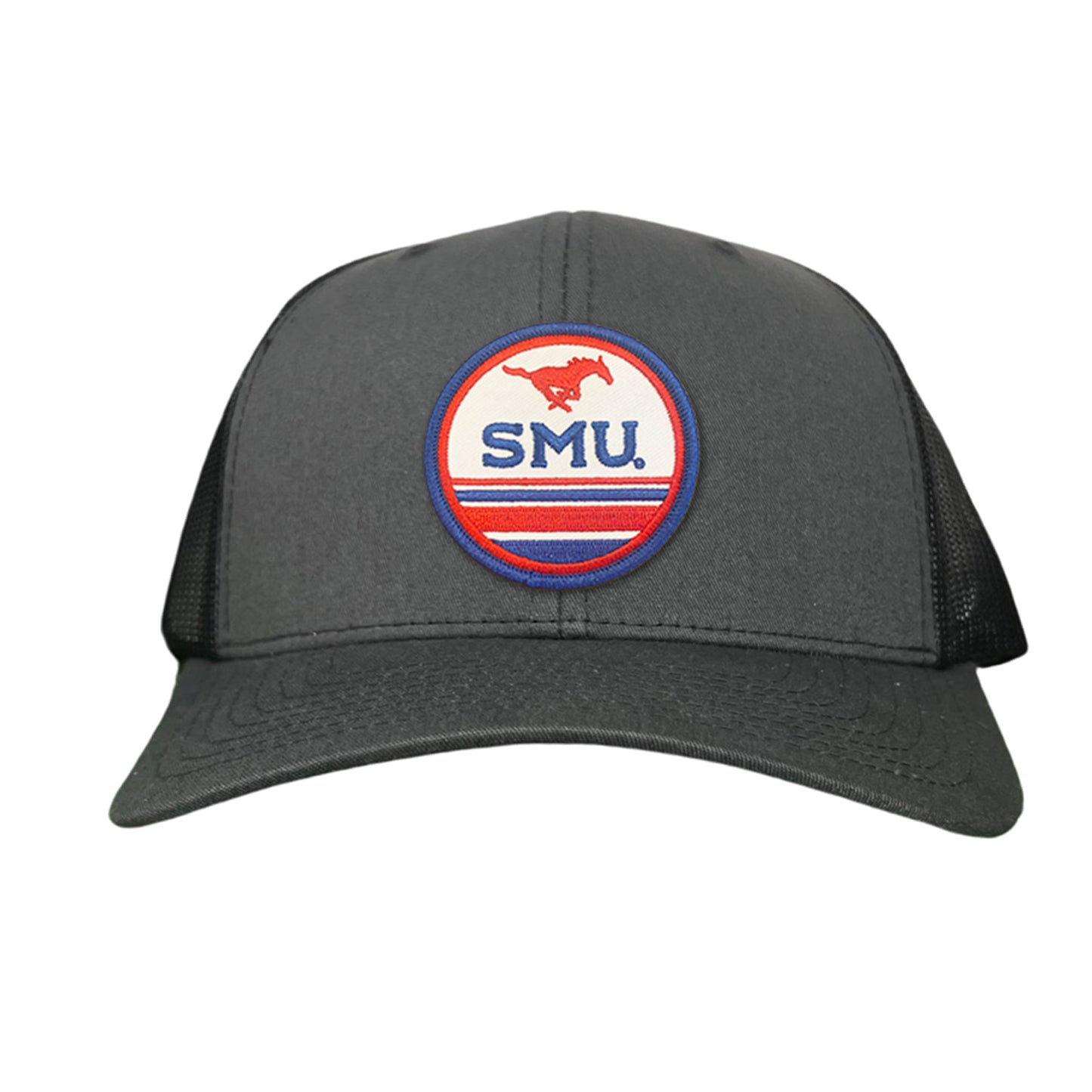 SMU Pony SMU Circle Patch Hats  / 119 / SMU009 / MM