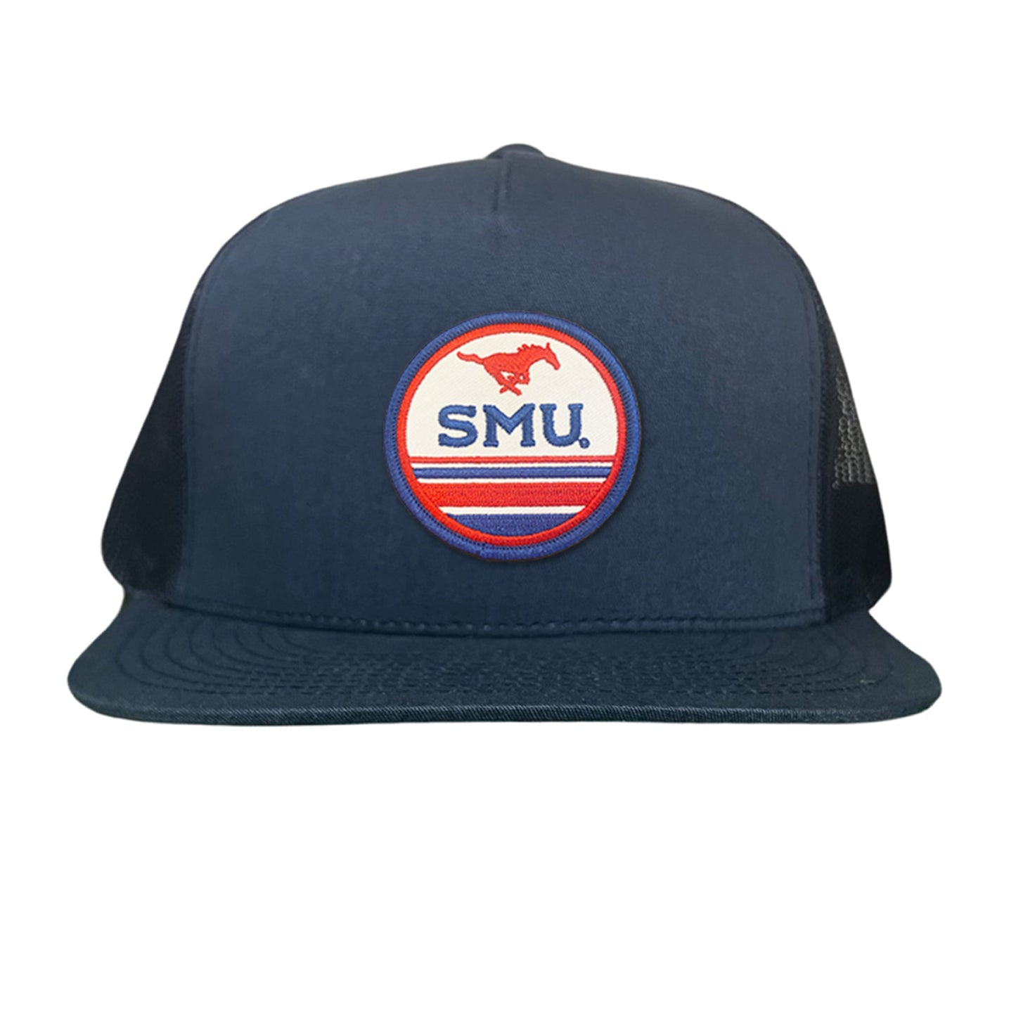 SMU Pony SMU Circle Patch Hats  / 119 / SMU009 / MM