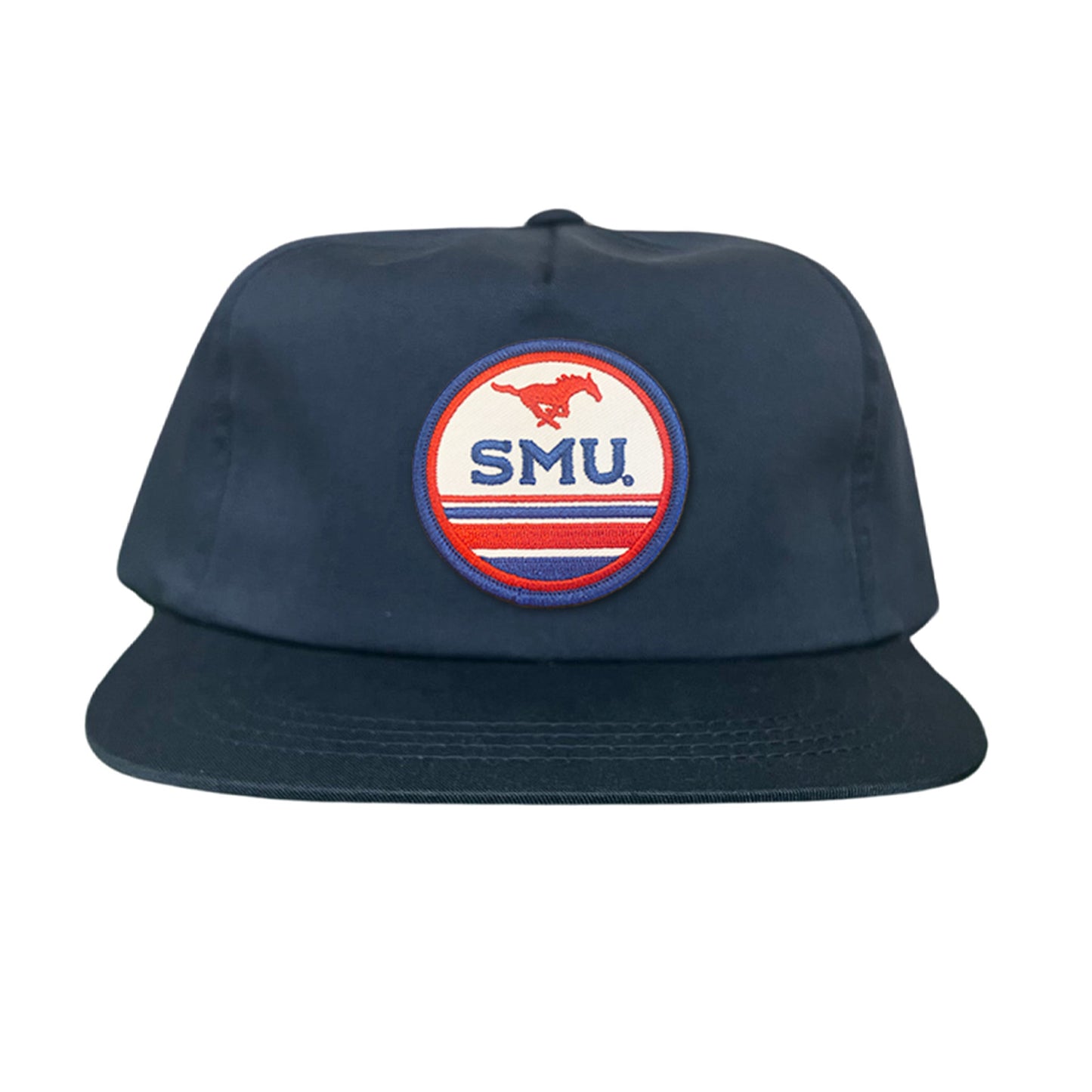SMU Pony SMU Circle Patch Hats  / 119 / SMU009 / MM