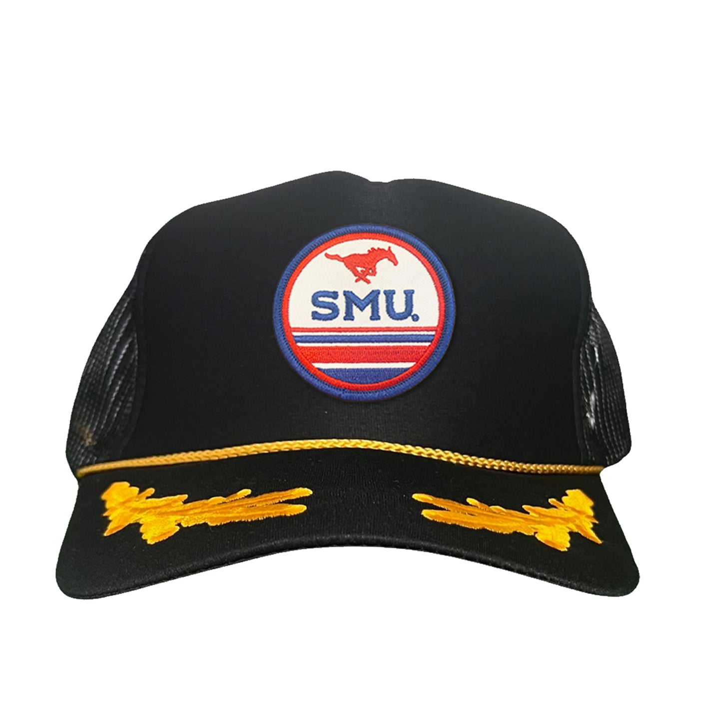 SMU Pony SMU Circle Patch Hats  / 119 / SMU009 / MM
