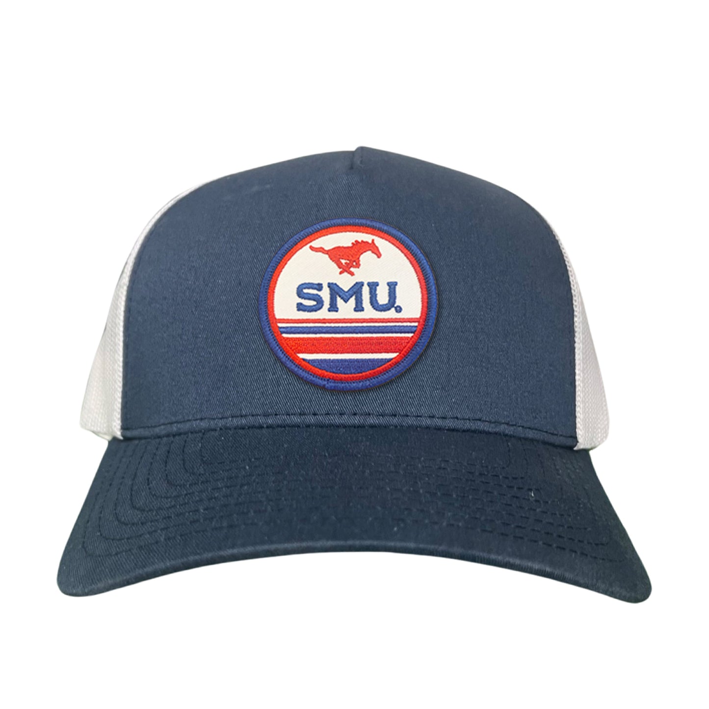 SMU Pony SMU Circle Patch Hats  / 119 / SMU009 / MM