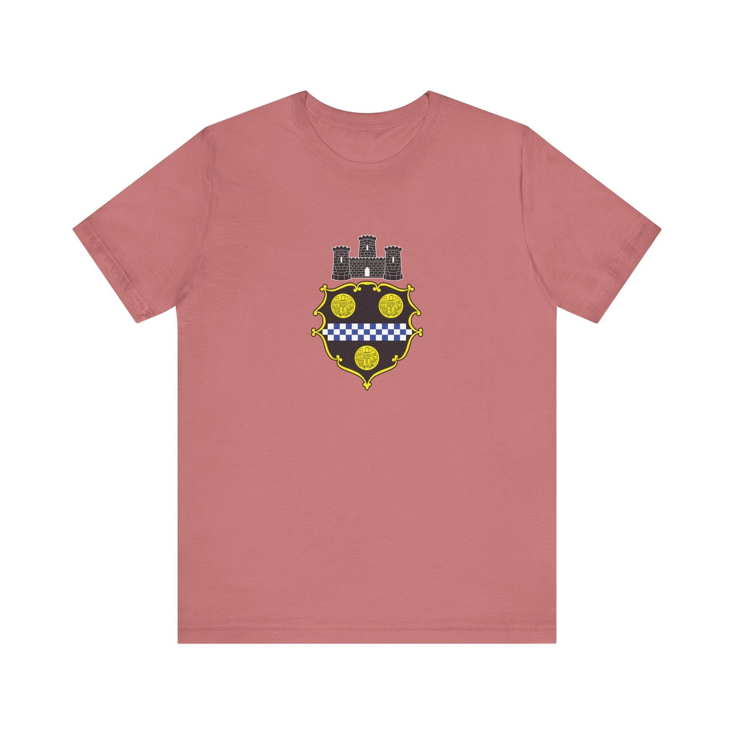 City of Pittsburgh Coat of Arms Premium Soft Cotten T-Shirt