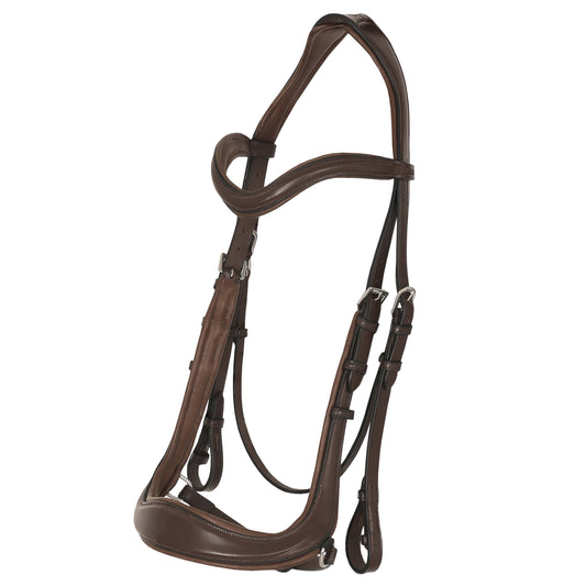 ExionPro Anti-Pressure Dressage Raised Comfort Padded Bridle