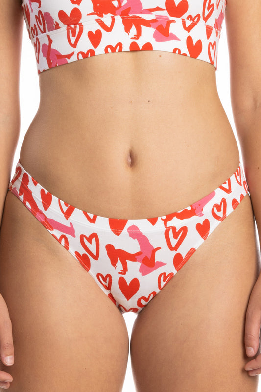 The Hot-Blooded Handbook | Valentines Modal Bikini Underwear
