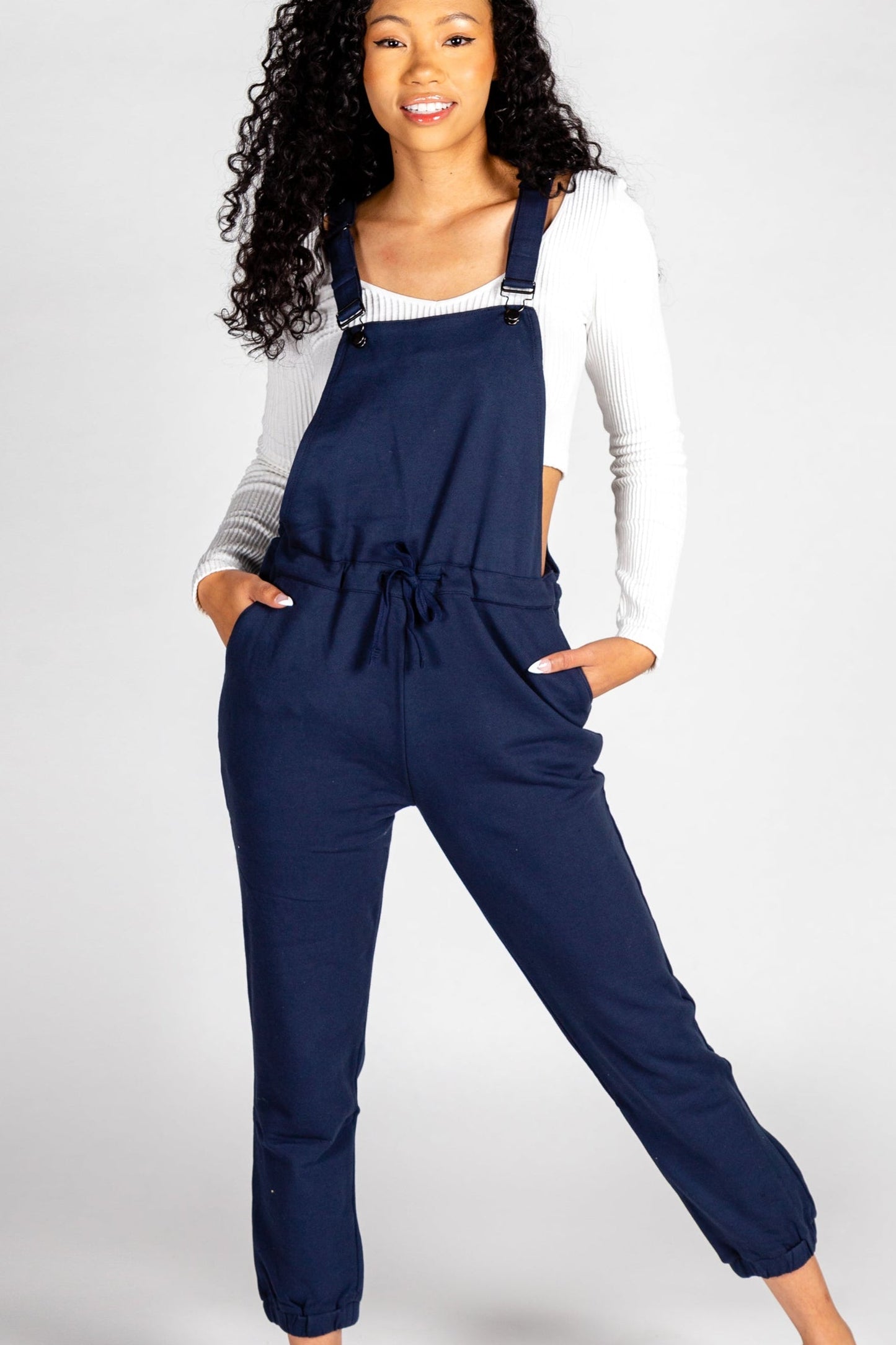 The Fuzzy Naval | Navy Women's Pajamaralls®