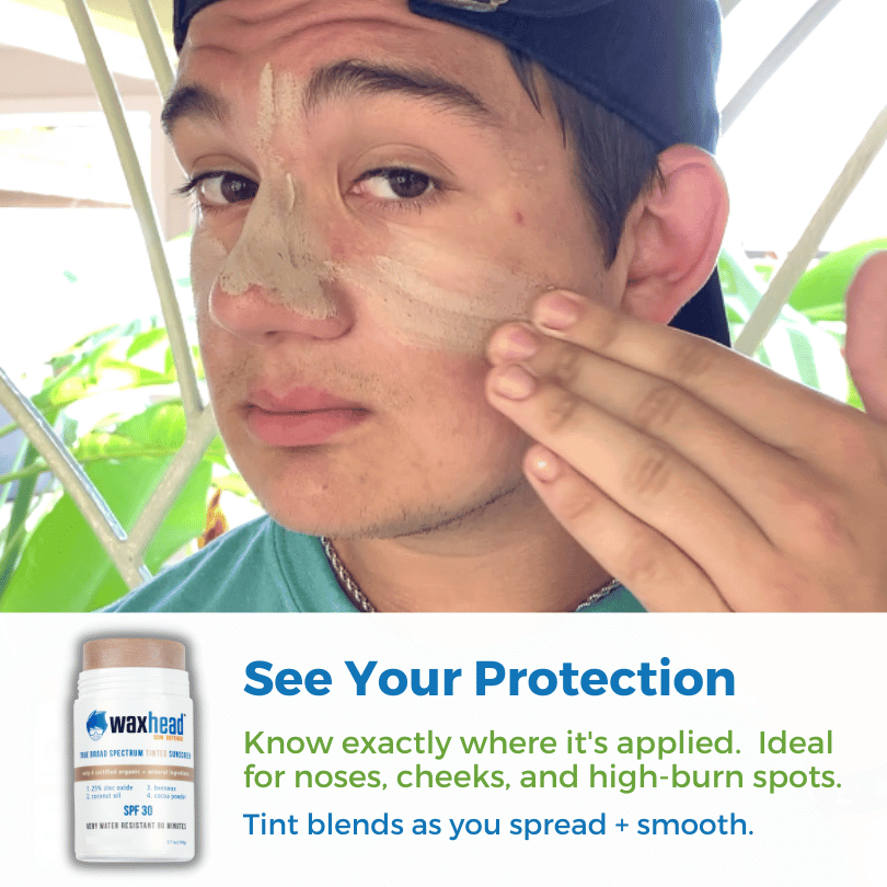 Tinted Zinc Sunscreen Stick for Face (3.7 oz)