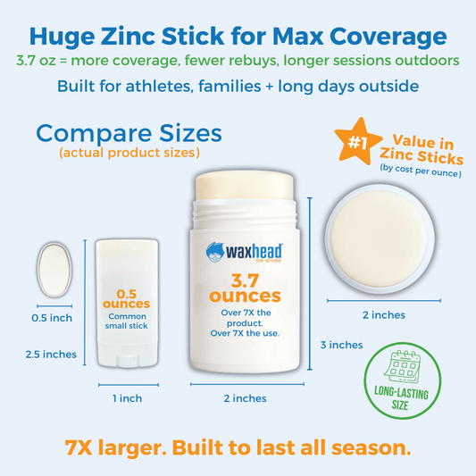 Reef Safe Zinc Sunscreen Stick (3.7 oz)
