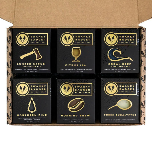 Natural Soap Starter Set (12 bars)