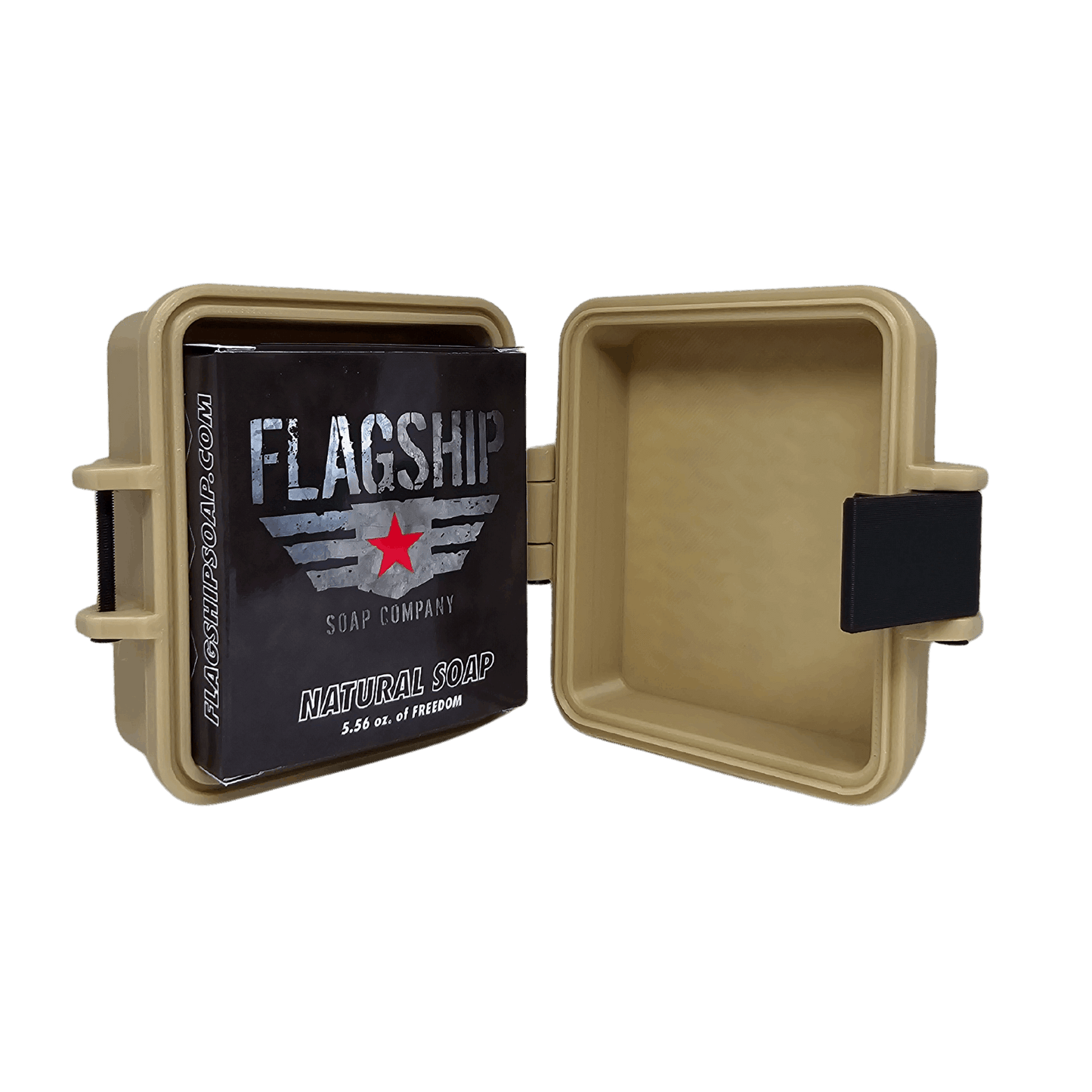 Tactical Travel Soap Case Tan