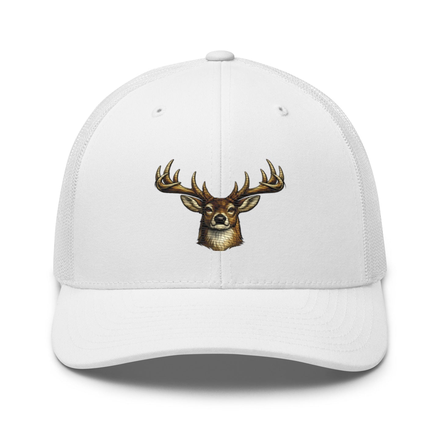 12 Point Buck Trucker Cap | Whitetail Deer Hunting Hat