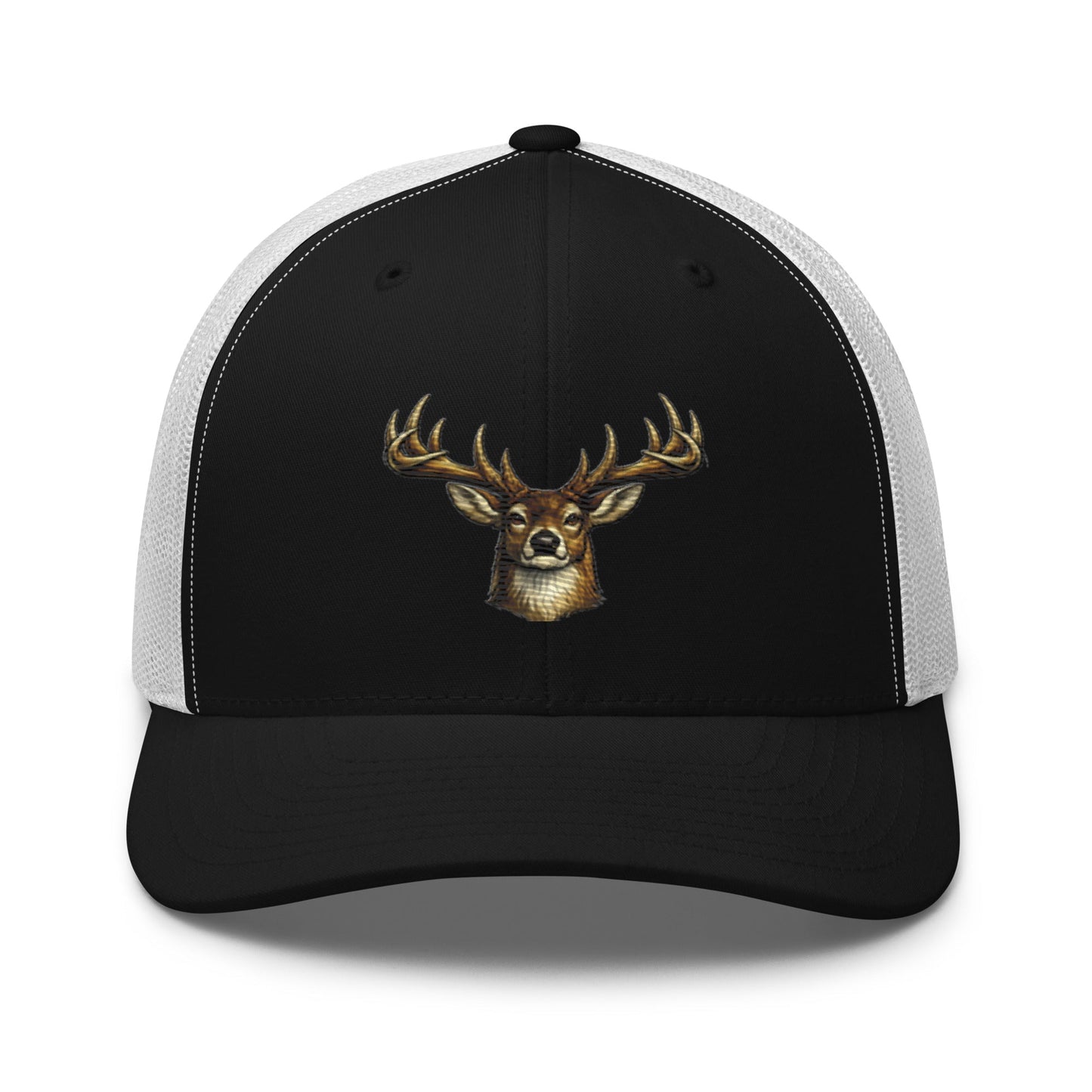 12 Point Buck Trucker Cap | Whitetail Deer Hunting Hat