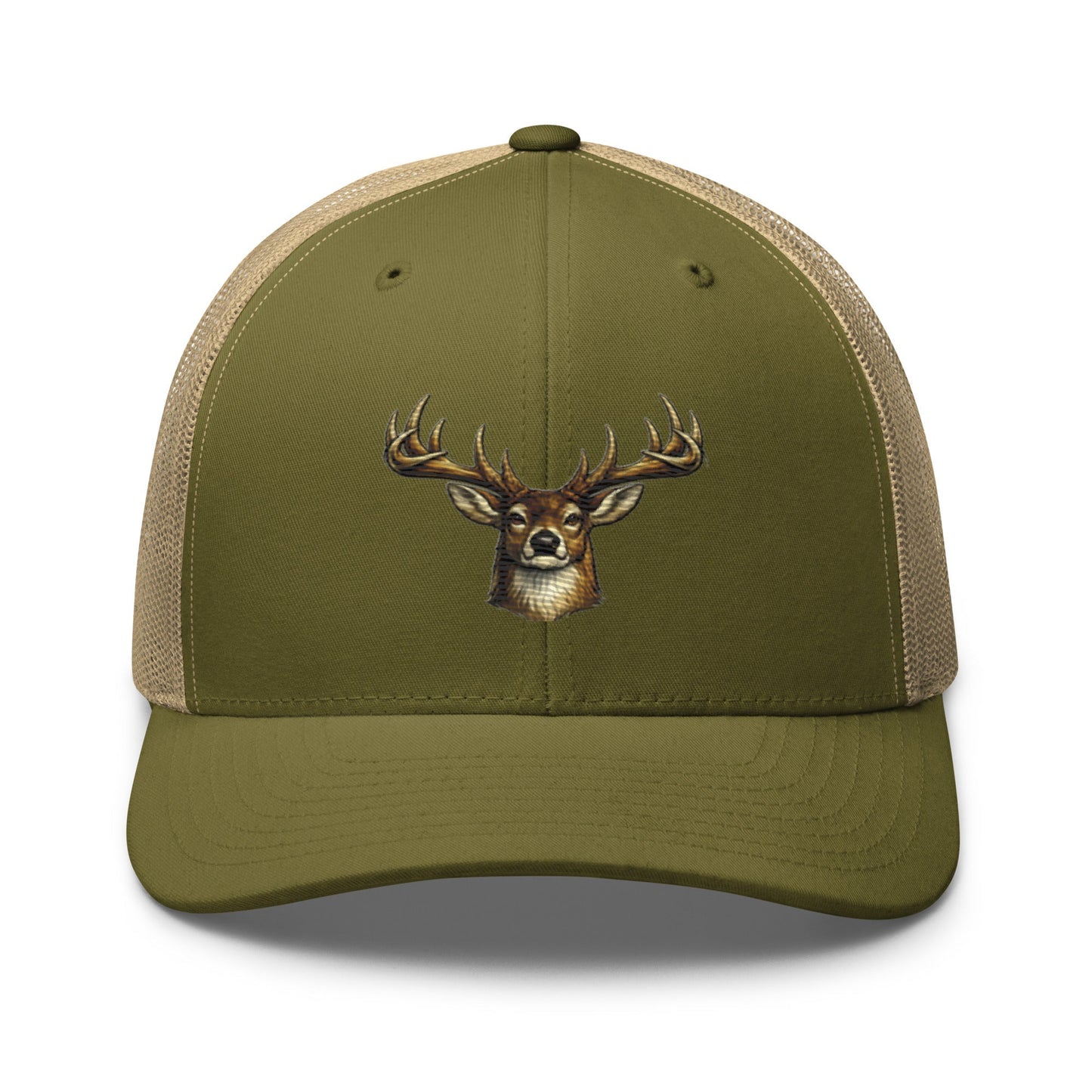 12 Point Buck Trucker Cap | Whitetail Deer Hunting Hat