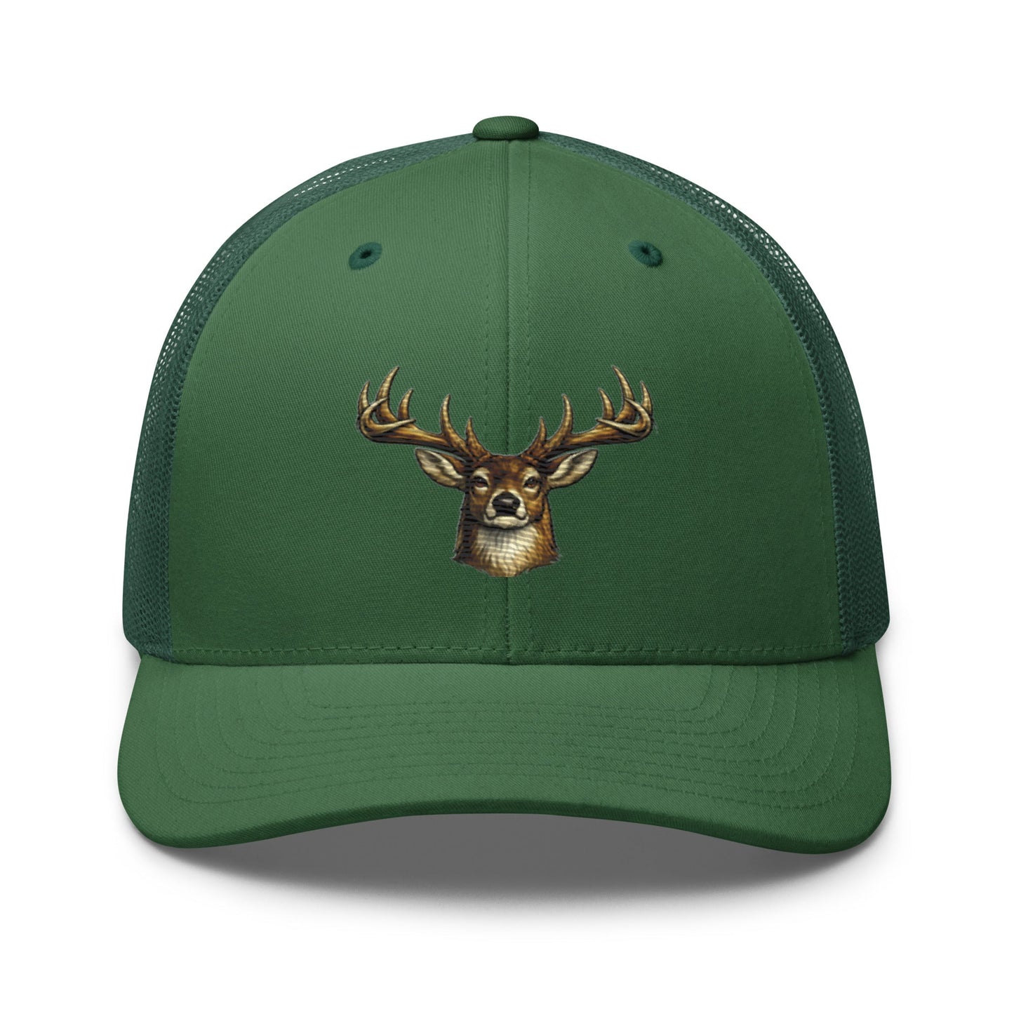 12 Point Buck Trucker Cap | Whitetail Deer Hunting Hat