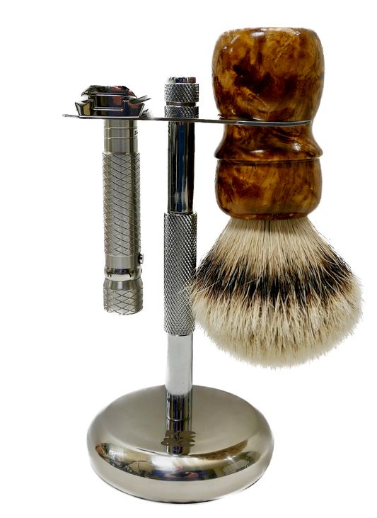 Razor & Brush Stand w/ 34 mm Plate