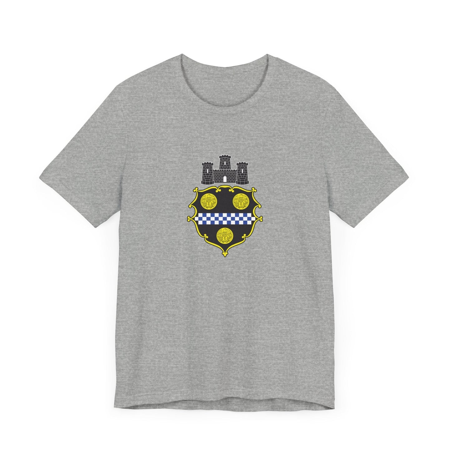 City of Pittsburgh Coat of Arms Premium Soft Cotten T-Shirt