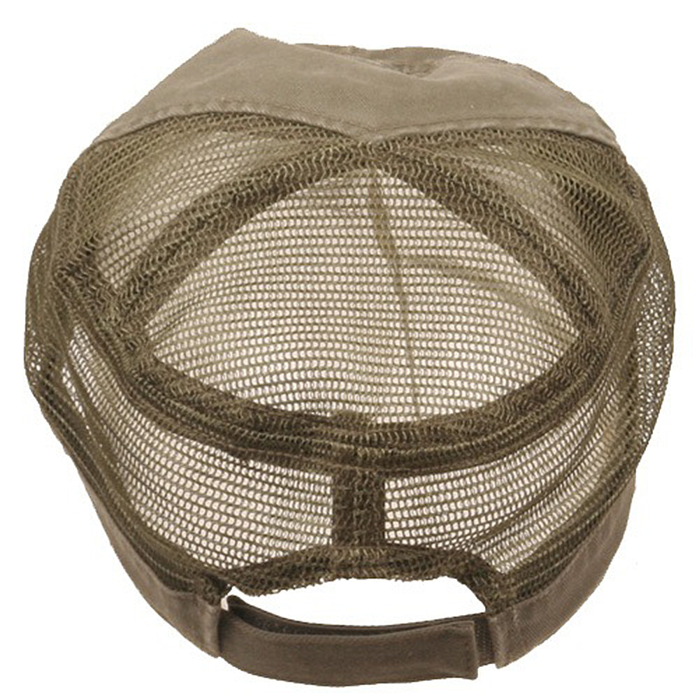 Enzyme Mesh Army Cap
