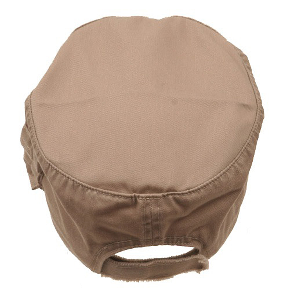 Zippered Enzyme Army Cap