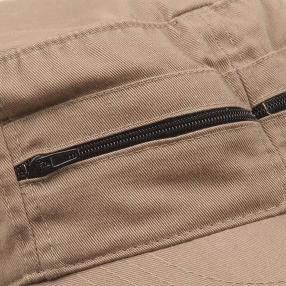 Zippered Enzyme Army Cap
