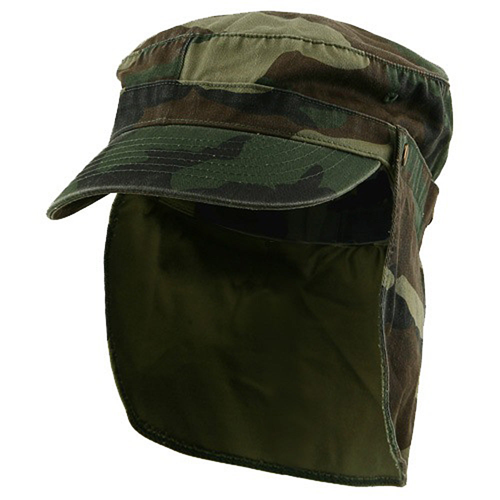 Army Cap with Flap