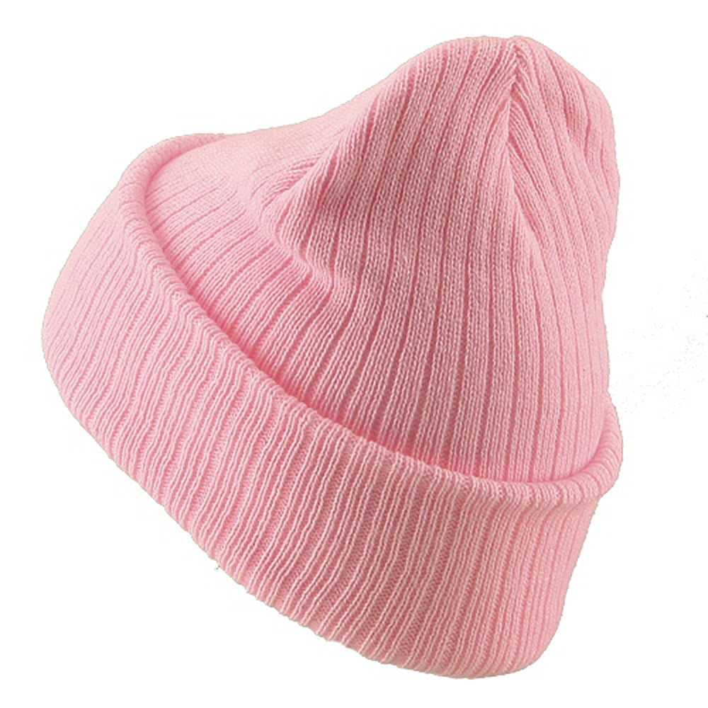 Acrylic Ribbed Cuff Beanie