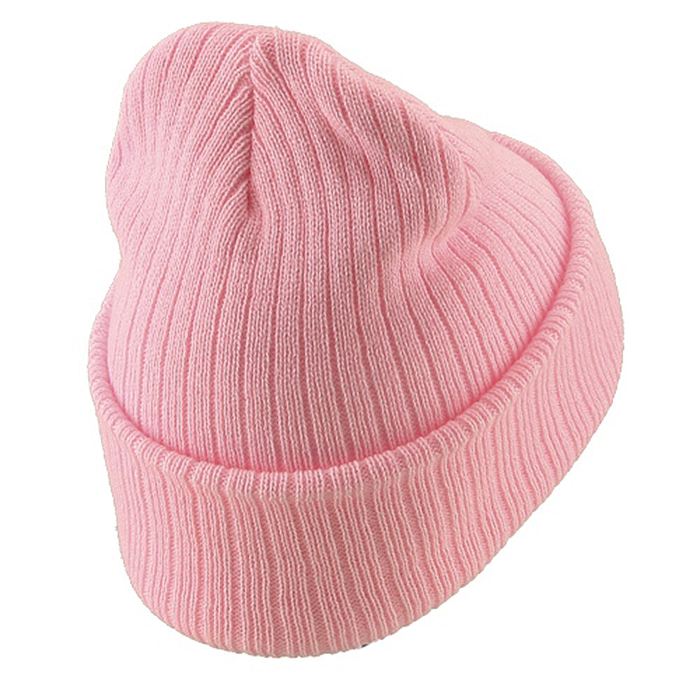 Acrylic Ribbed Cuff Beanie