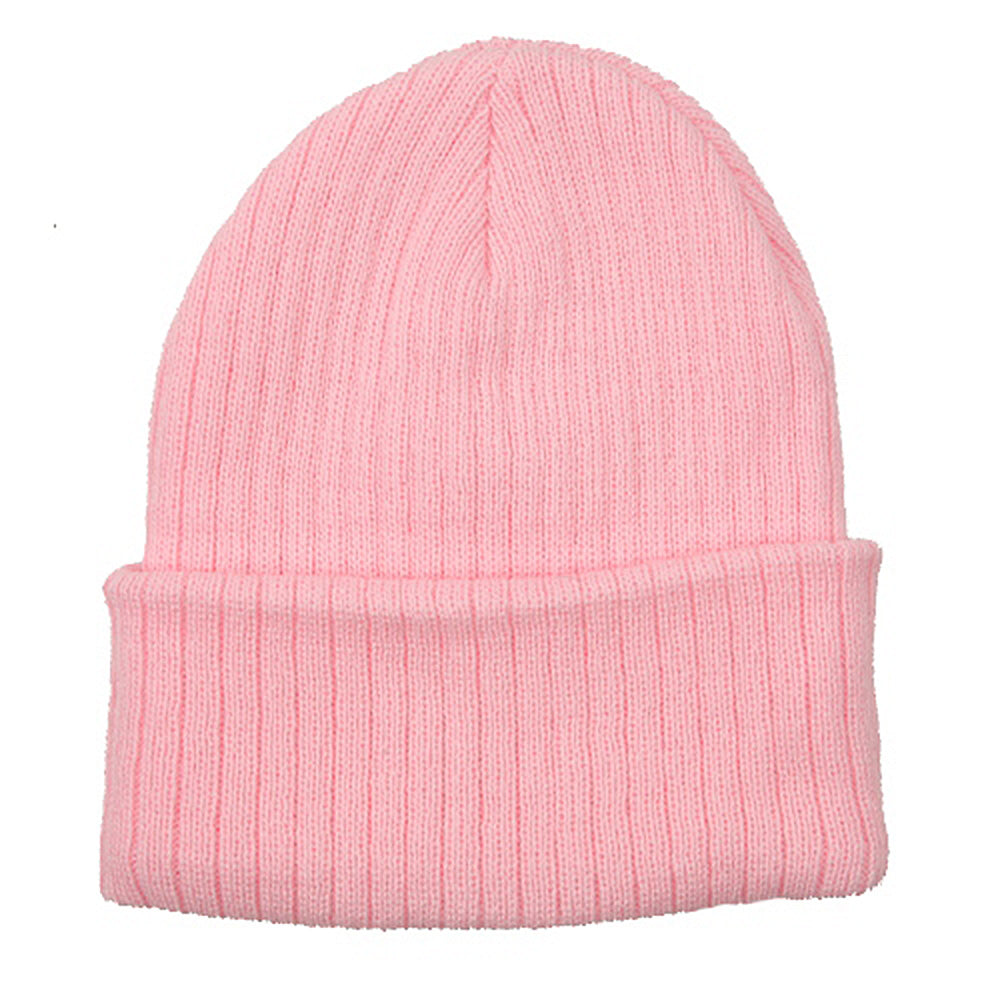 Acrylic Ribbed Cuff Beanie