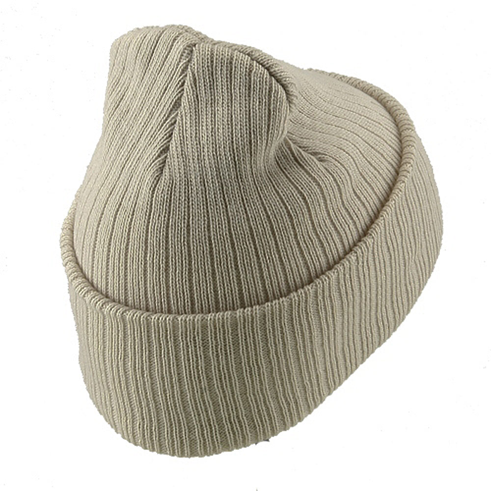Acrylic Ribbed Cuff Beanie