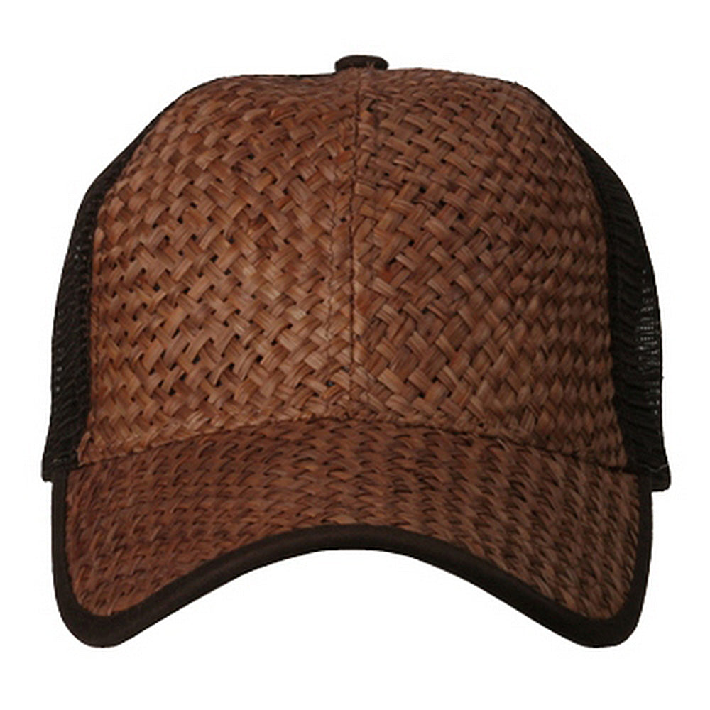 Straw Trucker Cap