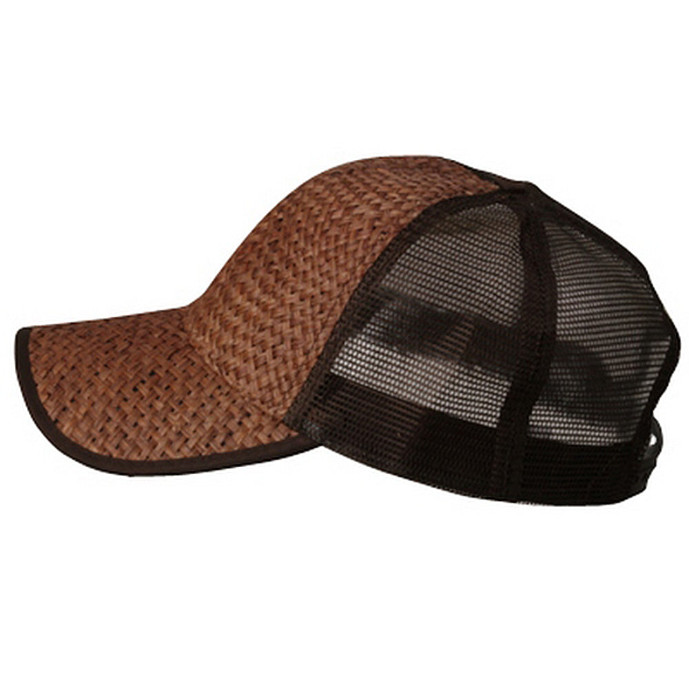 Straw Trucker Cap
