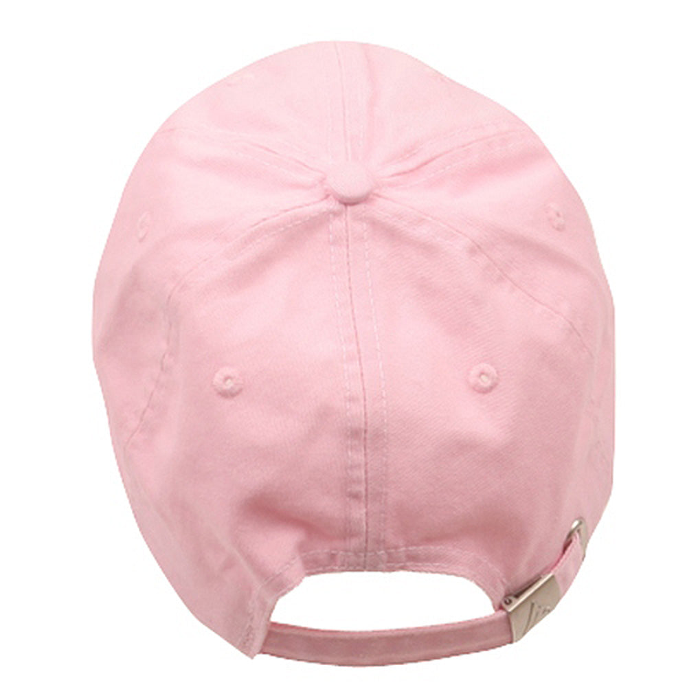Rhinestone Washed Cotton Cap