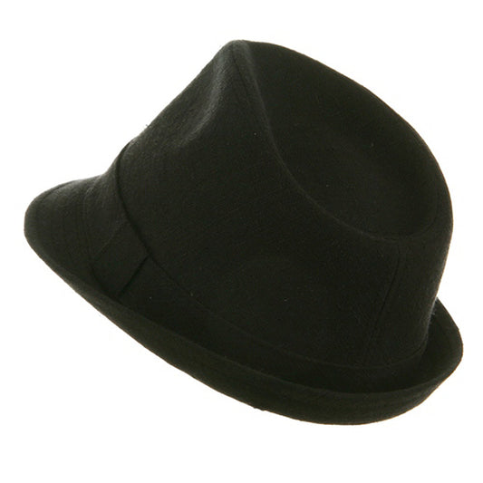 Big New Linen Fedora Hat