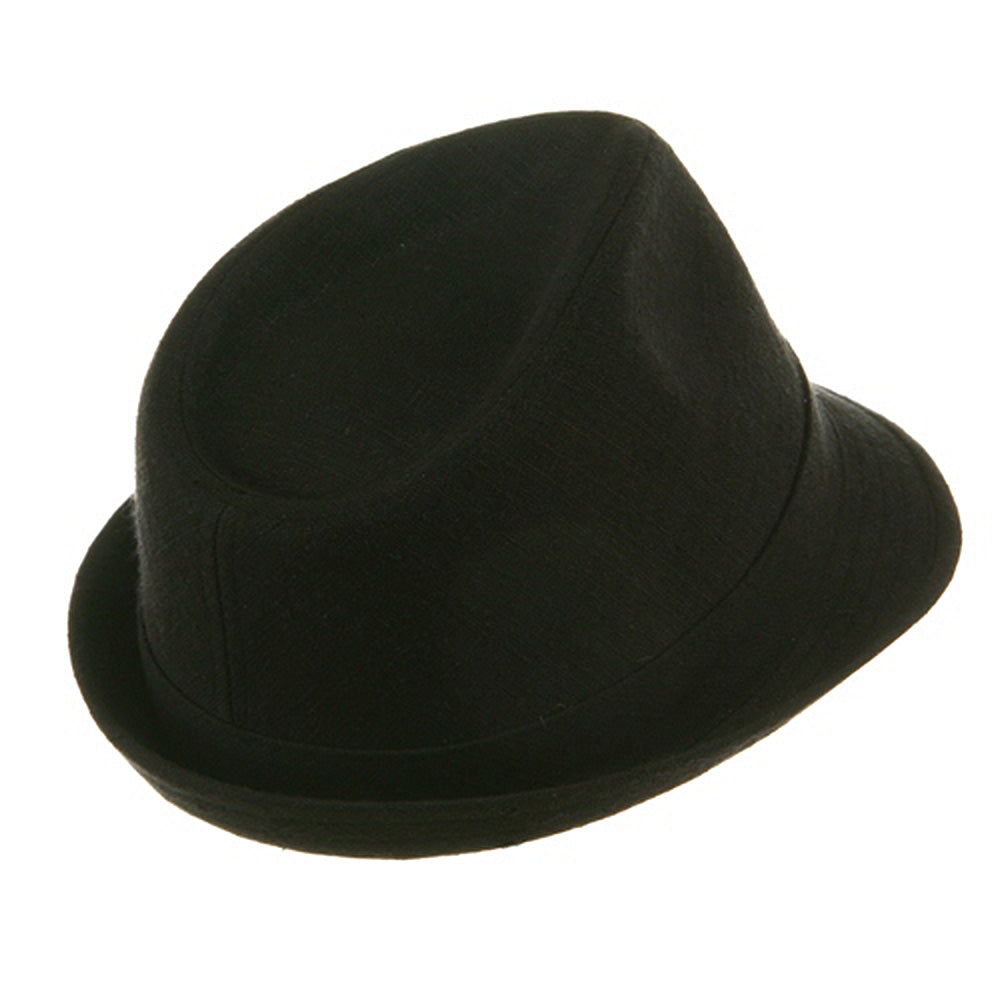 Big New Linen Fedora Hat
