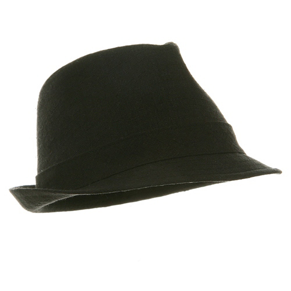 Big New Linen Fedora Hat
