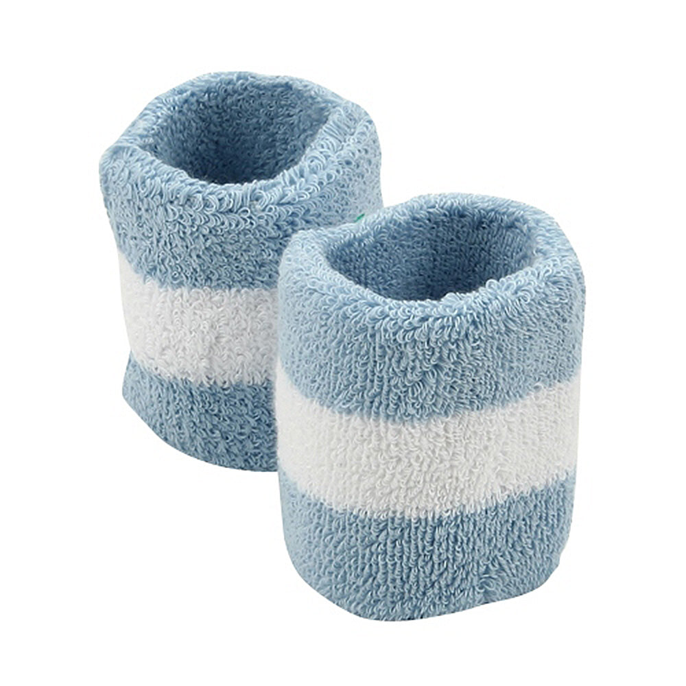 Terry Stripe Wristband Pair