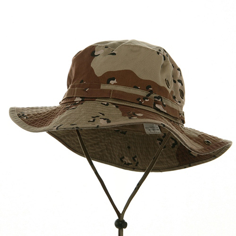 Big Size Washed Camo Hunting Hats