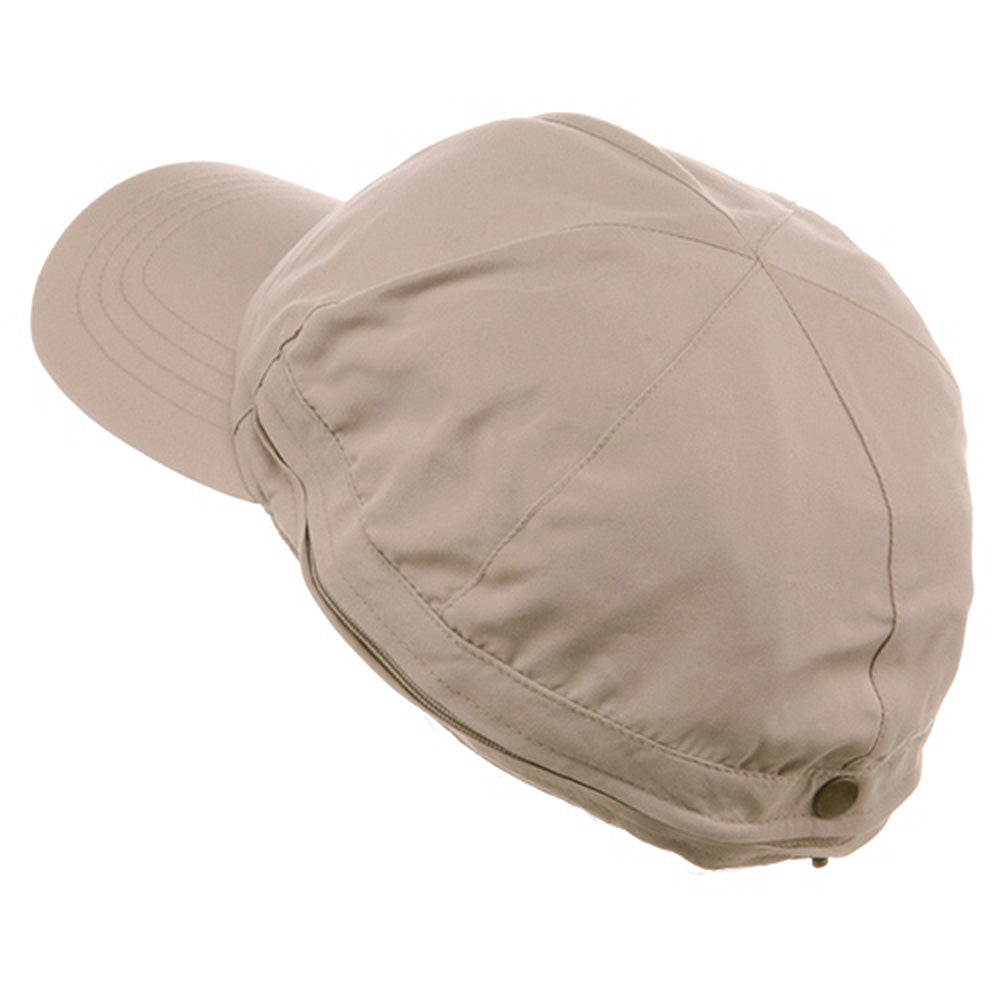Zippered Flap Caps