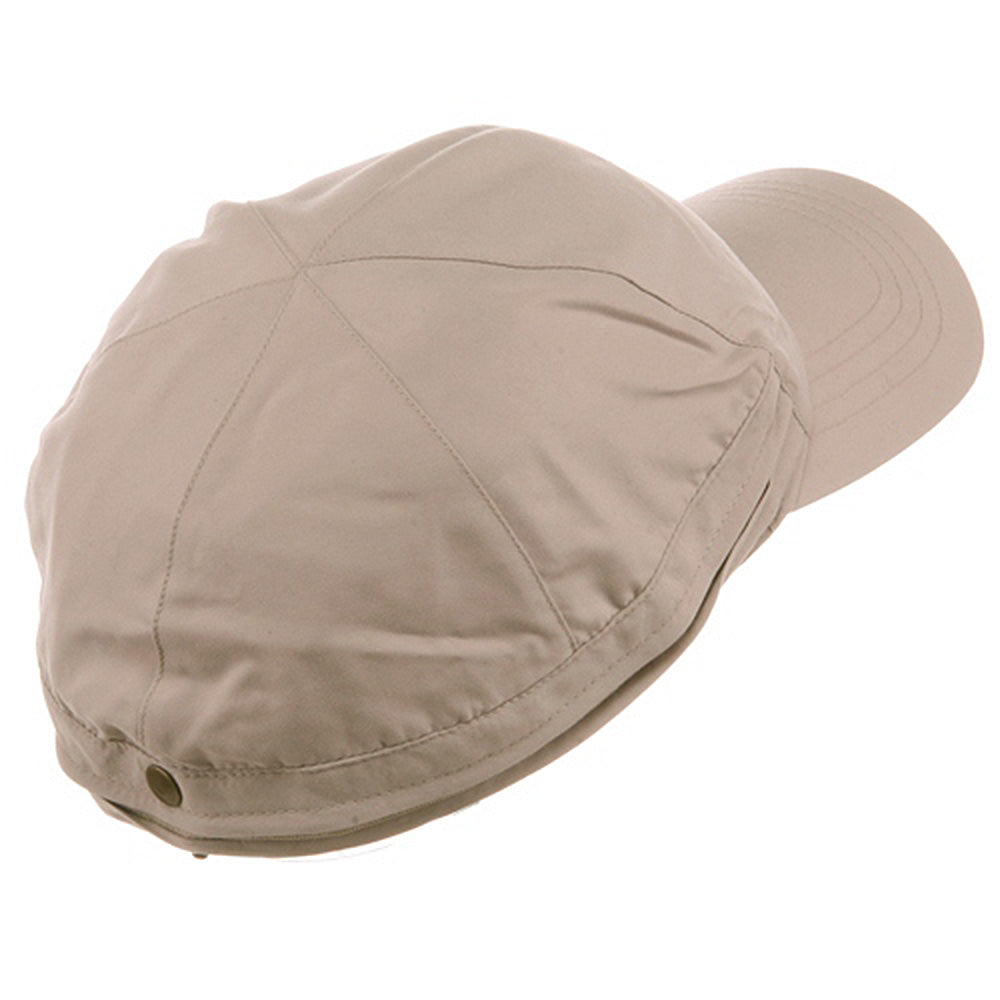 Zippered Flap Caps