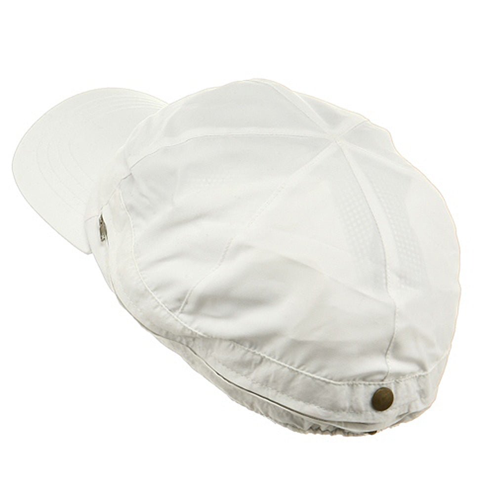 Zippered Flap Caps