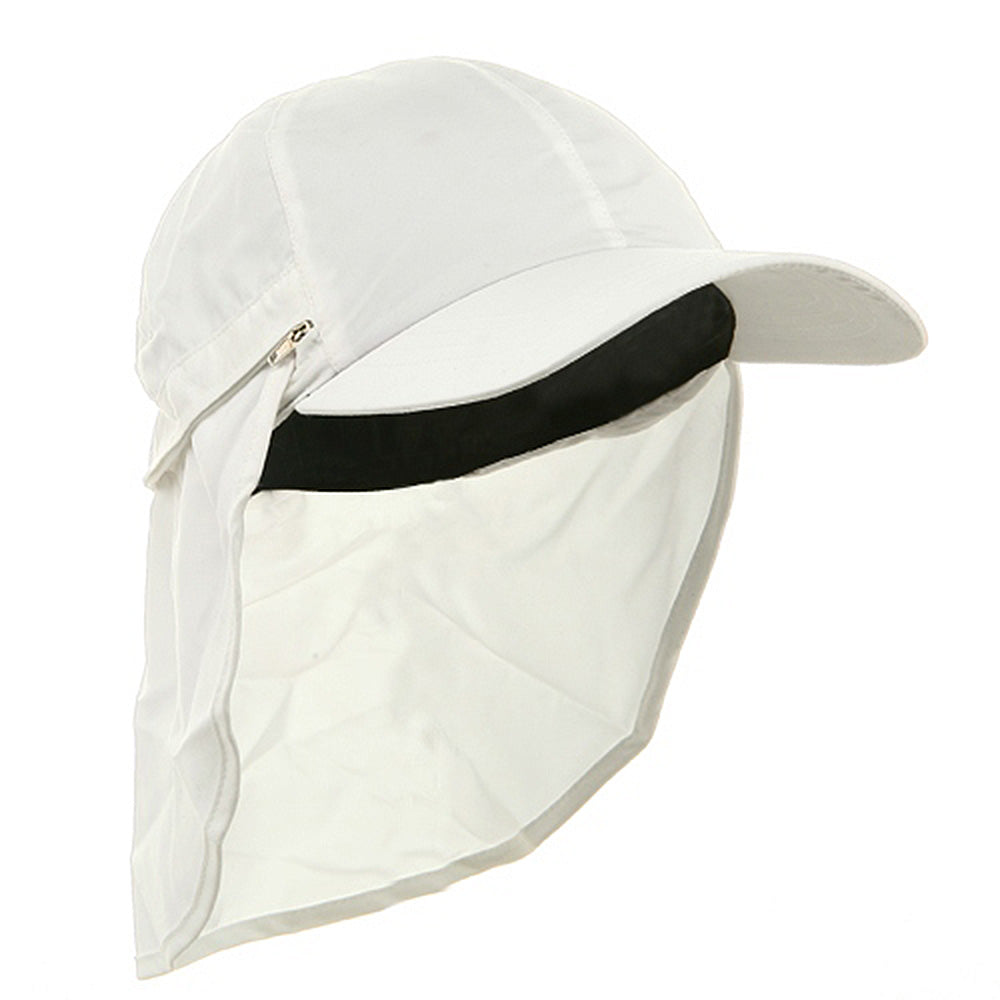 Zippered Flap Caps